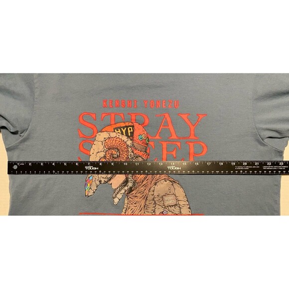 Uniqlo UT Kenshi Yonezu Stray Sheep Graphic Tee T-Shirt Men XL/L Blue Anime GUC - Picture 4 of 11